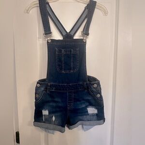 Forever 21 shorts overalls denim, size 5